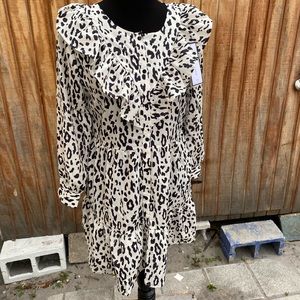 NWT Goodnight Macaroon midi button down dress